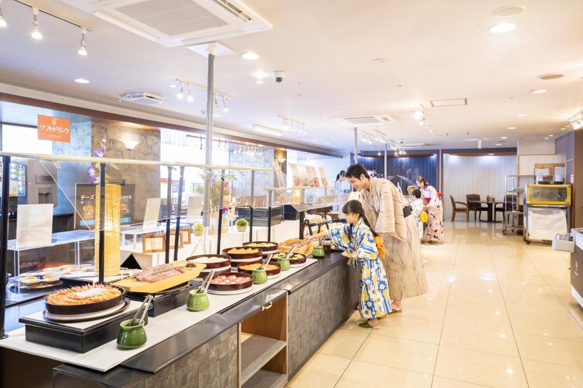 Hotel Ooedo Onsen Monogatari Yamashiro Saichoraku à Kaga  Extérieur photo